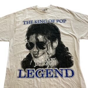Vintage 2000s Deadstock 2009 RIP Michael Jackson Tribute Shirt Men's XL Tall